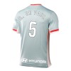 Maglia ufficiale Atlético Madrid R. De Paul 5 Trasferta 2024-25 per Bambino